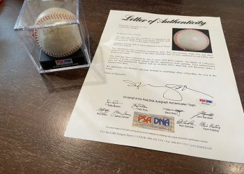 Lloyd Waner Signed Baseball: A Relic of Baseball's Glory Days